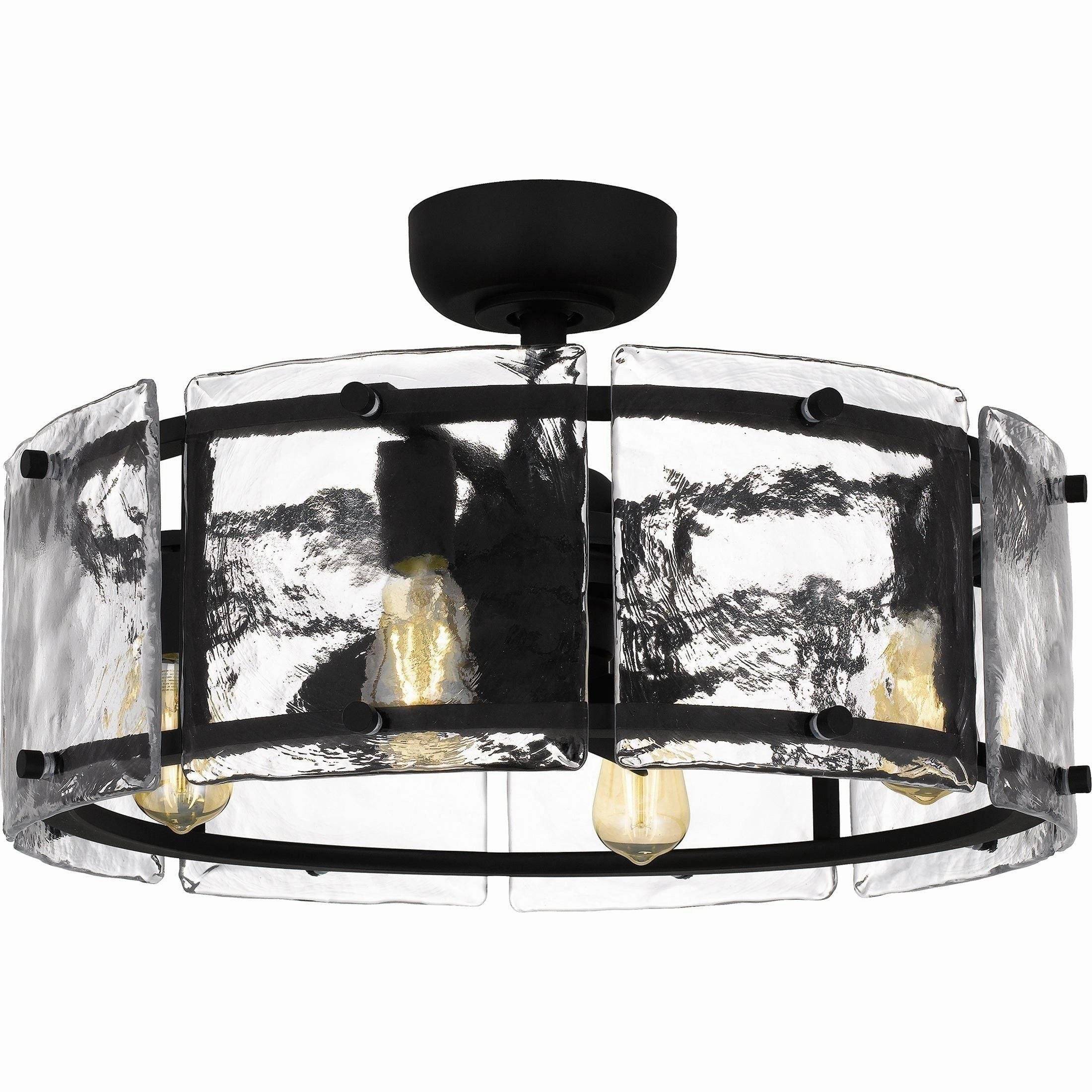 Fortress Fandelier ceiling fans with integrated LED lighting