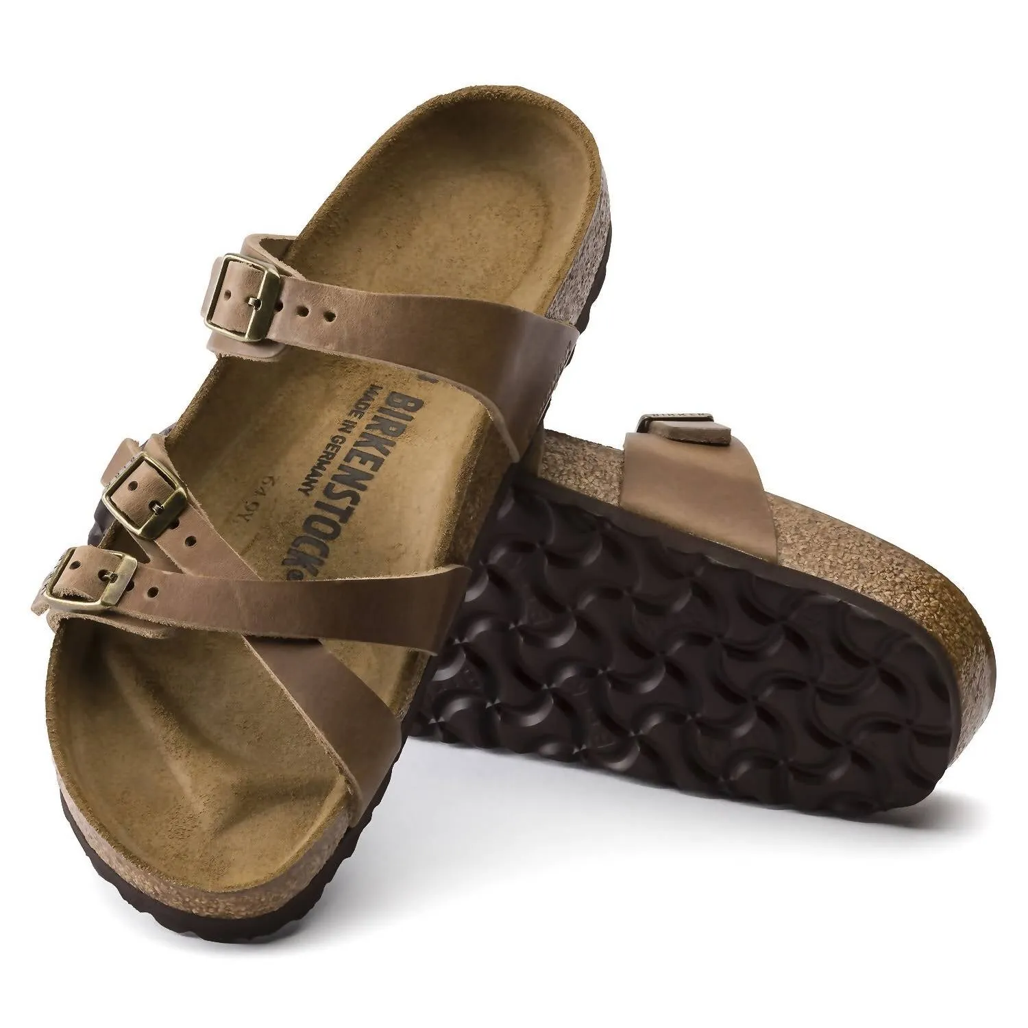 Franca Strappy Sandal In Brown Brown