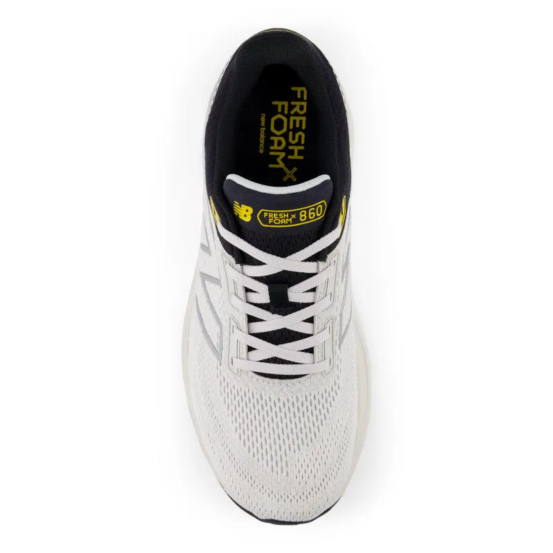 Fresh Foam X 860v14 - Grey Matter with Black and Ginger Lemon - Men's