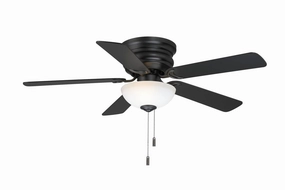 Frisco 44"Ceiling Fan Matte Black ifan smart fans for connected homes