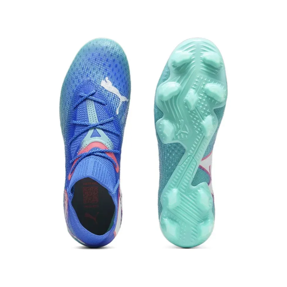 Future 7 Ultimate FG/AG Firm Ground/Artificial Ground- Bluemazing - Puma White Electric Peppermint