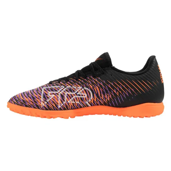 Future 8 Play TT Turf Soccer Shoes Jr - Puma Black-Puma White-Glowing Red
