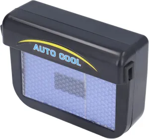 Garosa Solar Powered Car Exhaust Fan, Black, 2.3 x 5.8 x 4.3 inches, Modern Style, Solar Powered, Car Accessories Solar-powered car fan for ventilation