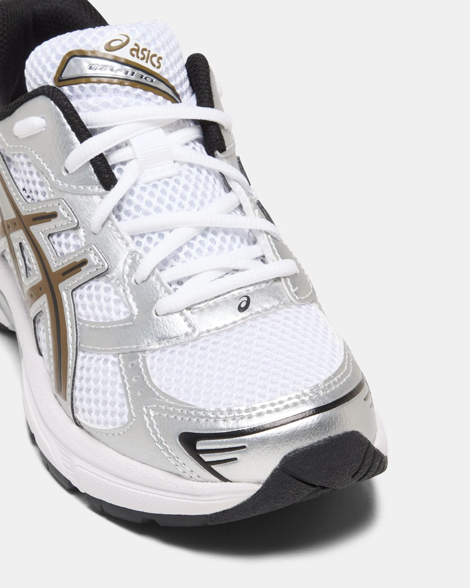 Gel-1130 Grade School White/Clay Canyon Asics Shoes