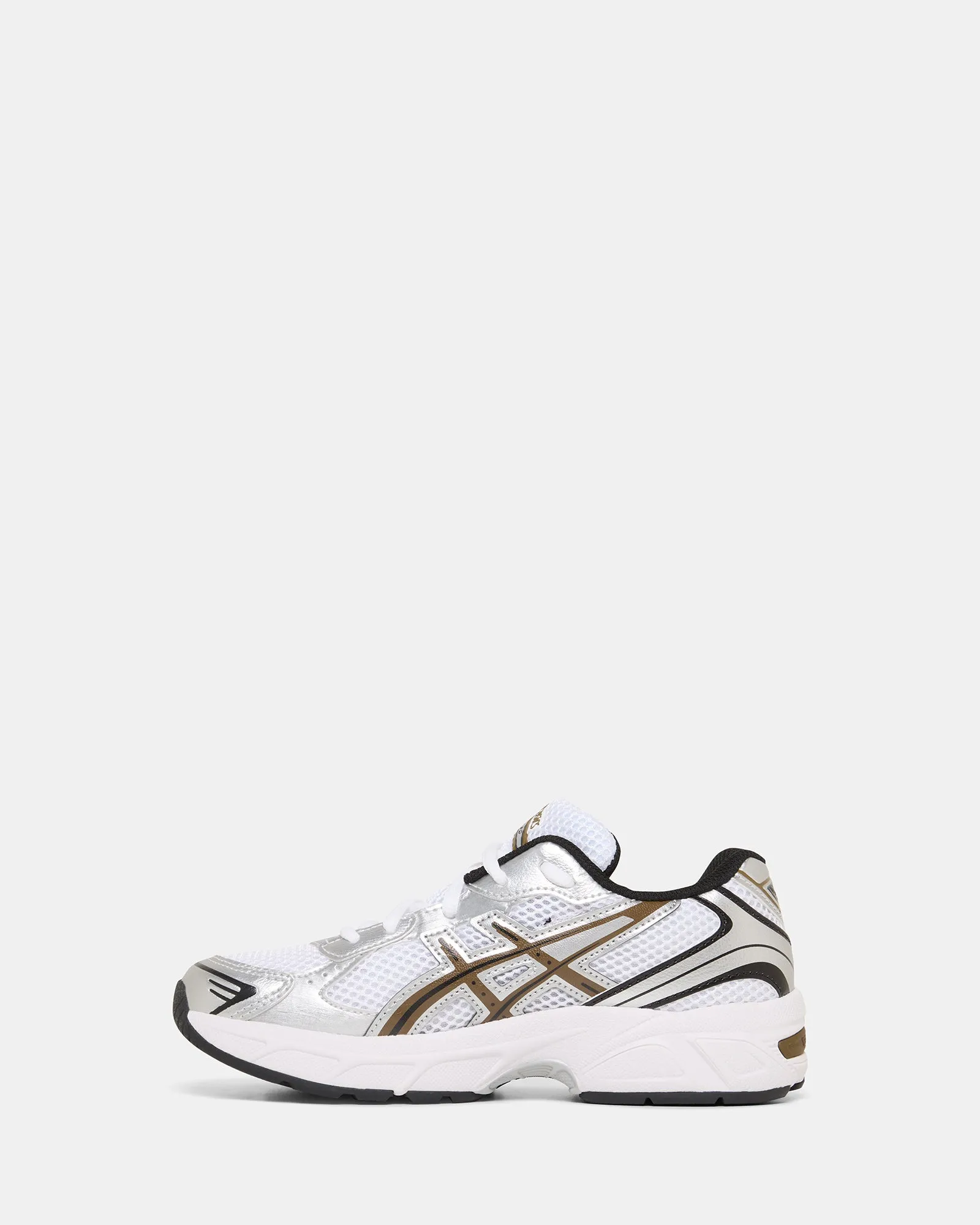 Gel-1130 Grade School White/Clay Canyon Asics Shoes