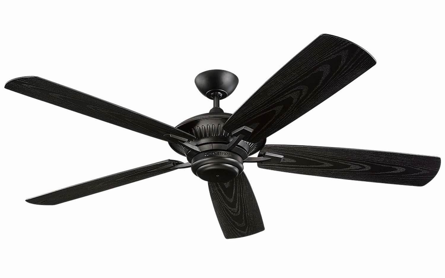 Generation Lighting Cyclone | Outdoor Ceiling Fan & Pull Chain Energy-efficient ceiling fan with remote