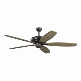 Generation Lighting Dover | Indoor Ceiling Fan & Handheld Remote, 6-speed, Reverse Energy-efficient ceiling fan with remote