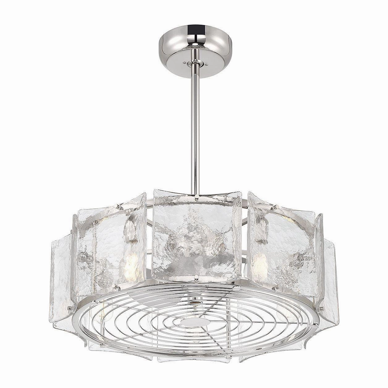 Genry 5-Light LED Fan D'Lier