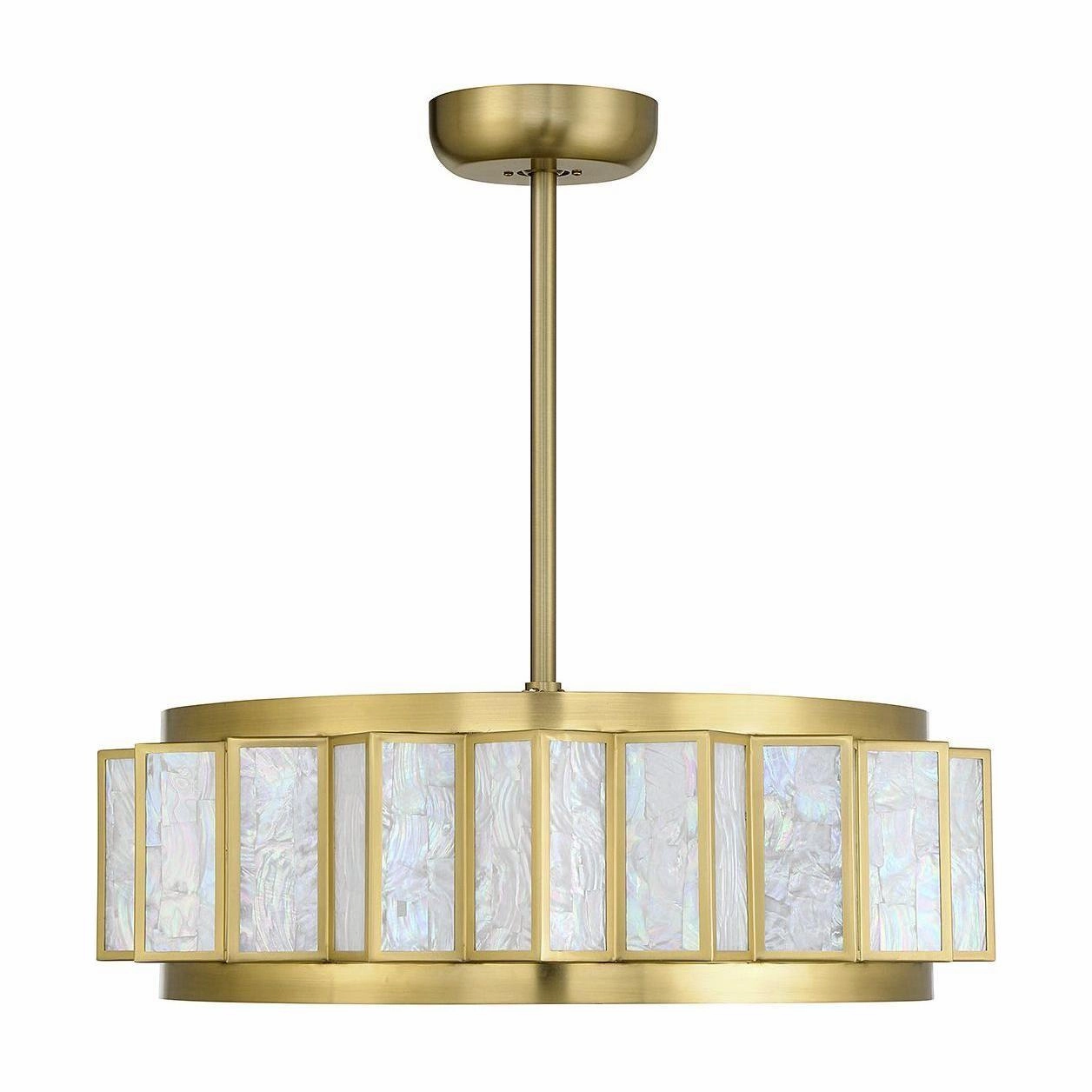 Gideon 4-Light LED Fan D'Lier
