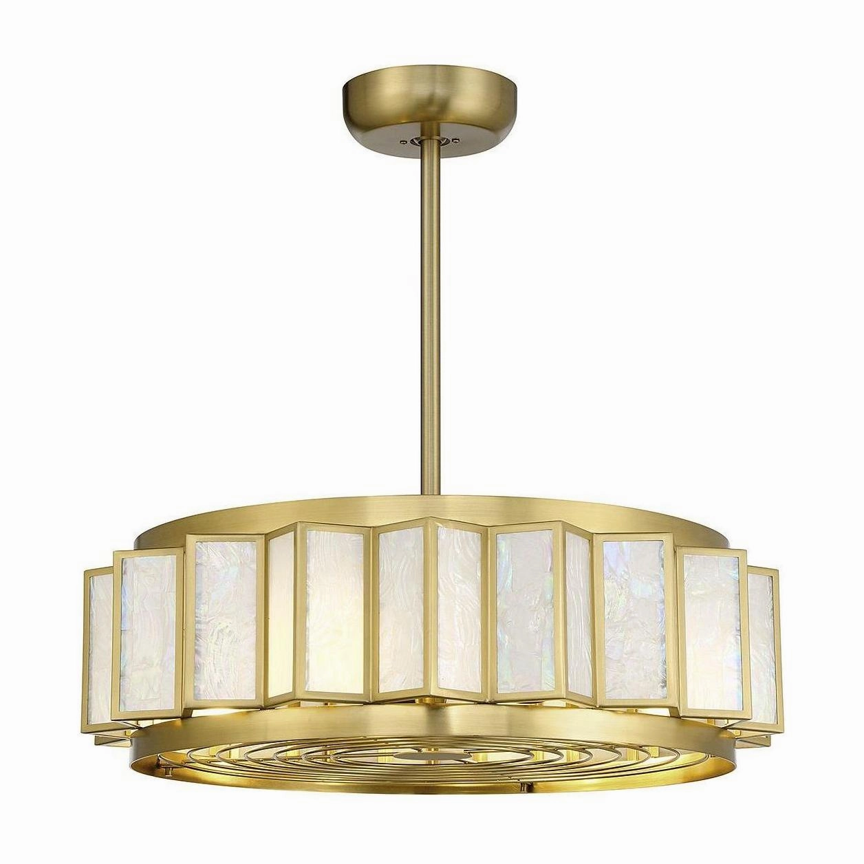 Gideon 4-Light LED Fan D'Lier