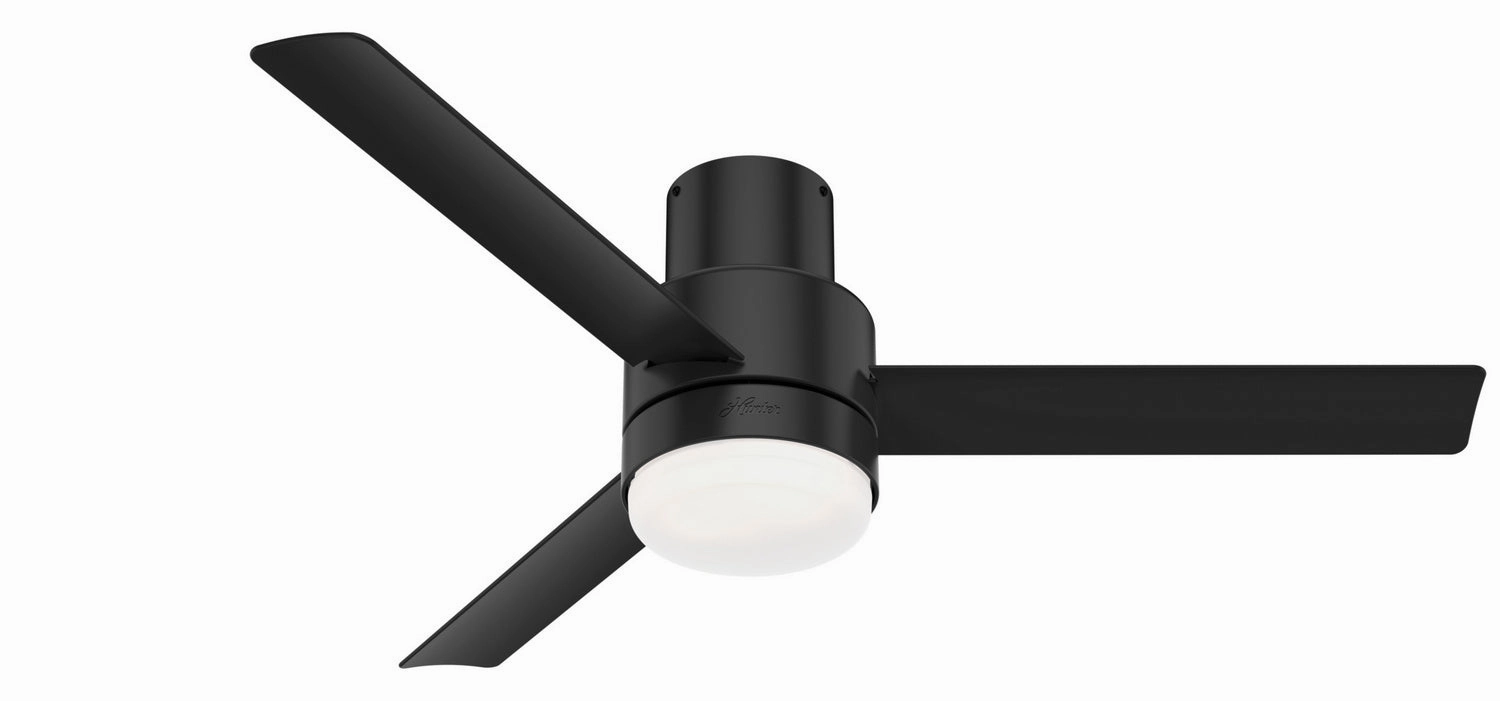 Gilmour 52"Ceiling Fan Matte Black ifan smart fans for connected homes
