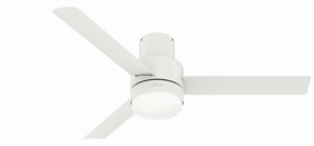 Gilmour 52"Ceiling Fan Matte White ifan smart fans for connected homes