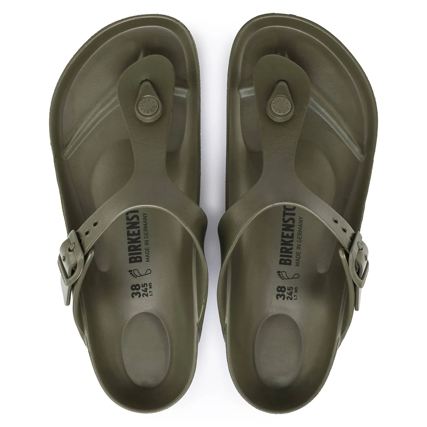 Gizeh Sandal In Khaki Eva