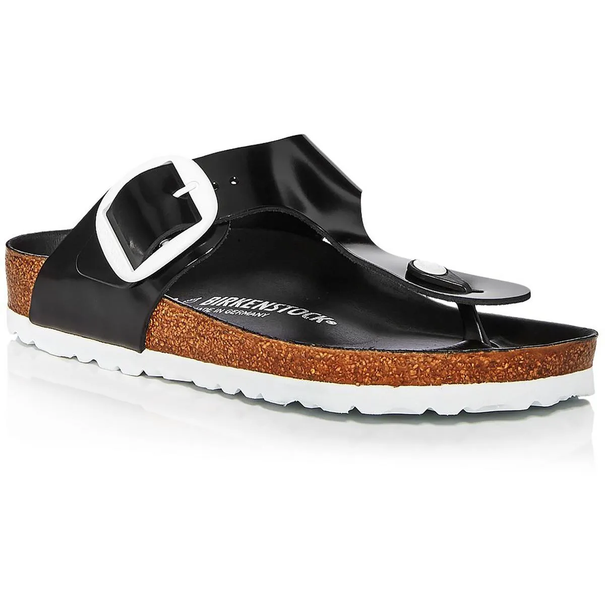 Gizeh Womens Buckle Footbed Sandals