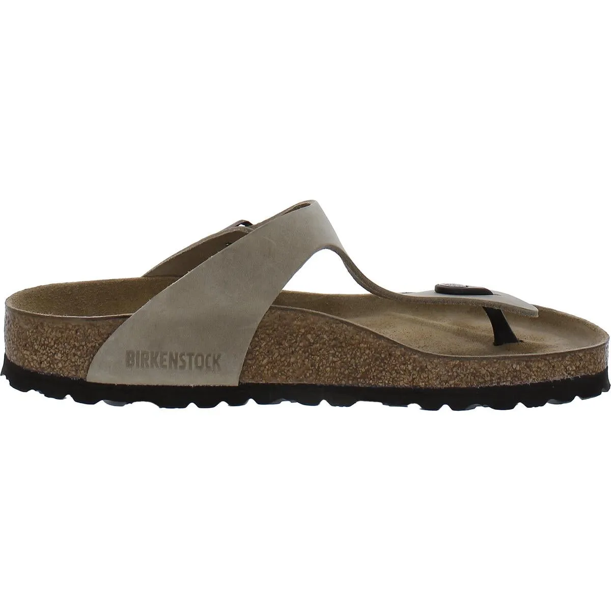 Gizeh Womens Leather Buckle Thong Sandals