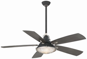 Groton Led 56" Ceiling Fan in Sand Black low-noise indoor fans for peaceful settings