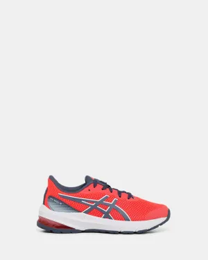 GT-1000 12 Grade School Diva Pink/Tarmac Asics Shoes