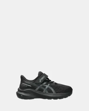 GT-1000 13 Black Grade School Black/Steel Grey Asics Shoes