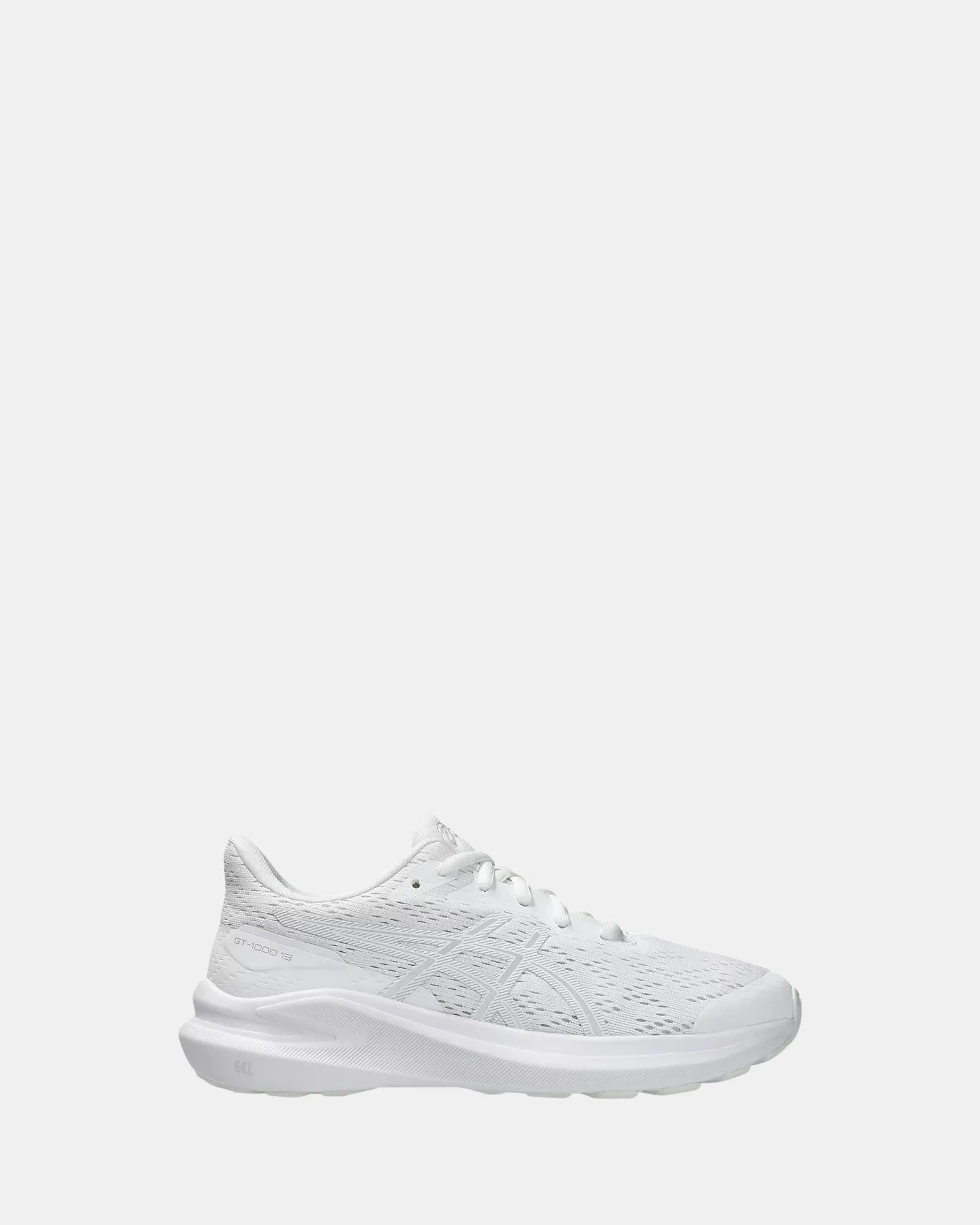 Gt-1000 13 Grade School White/Concrete Asics Shoes