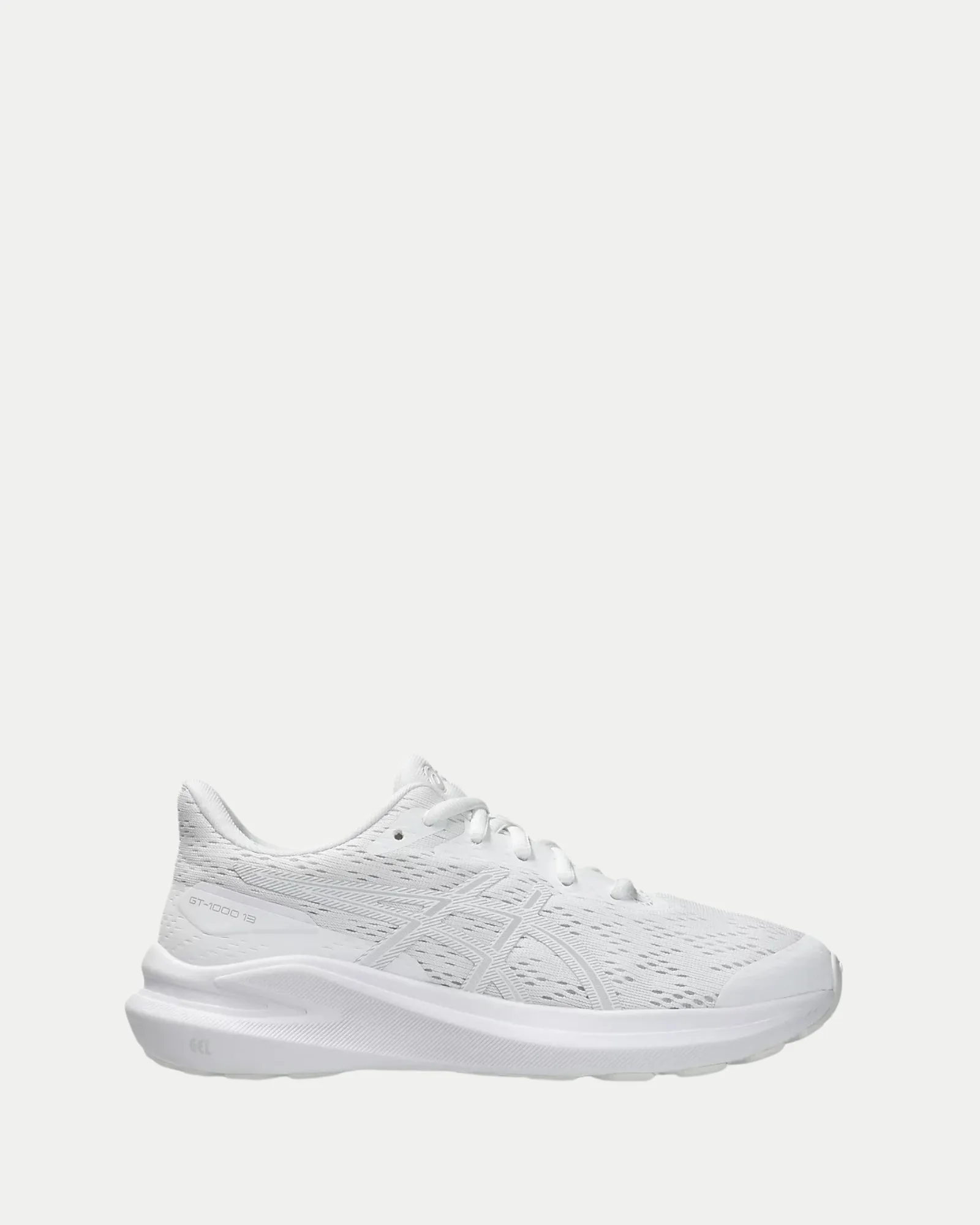Gt-1000 13 Grade School White/Concrete Asics Shoes