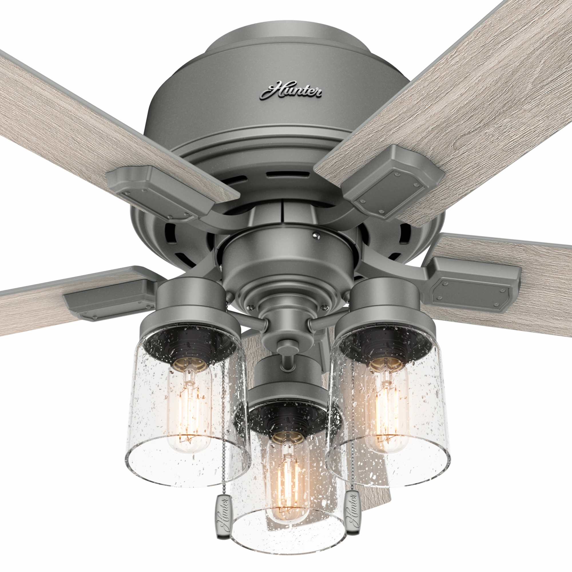 Hartland 44"Ceiling Fan Matte Silver