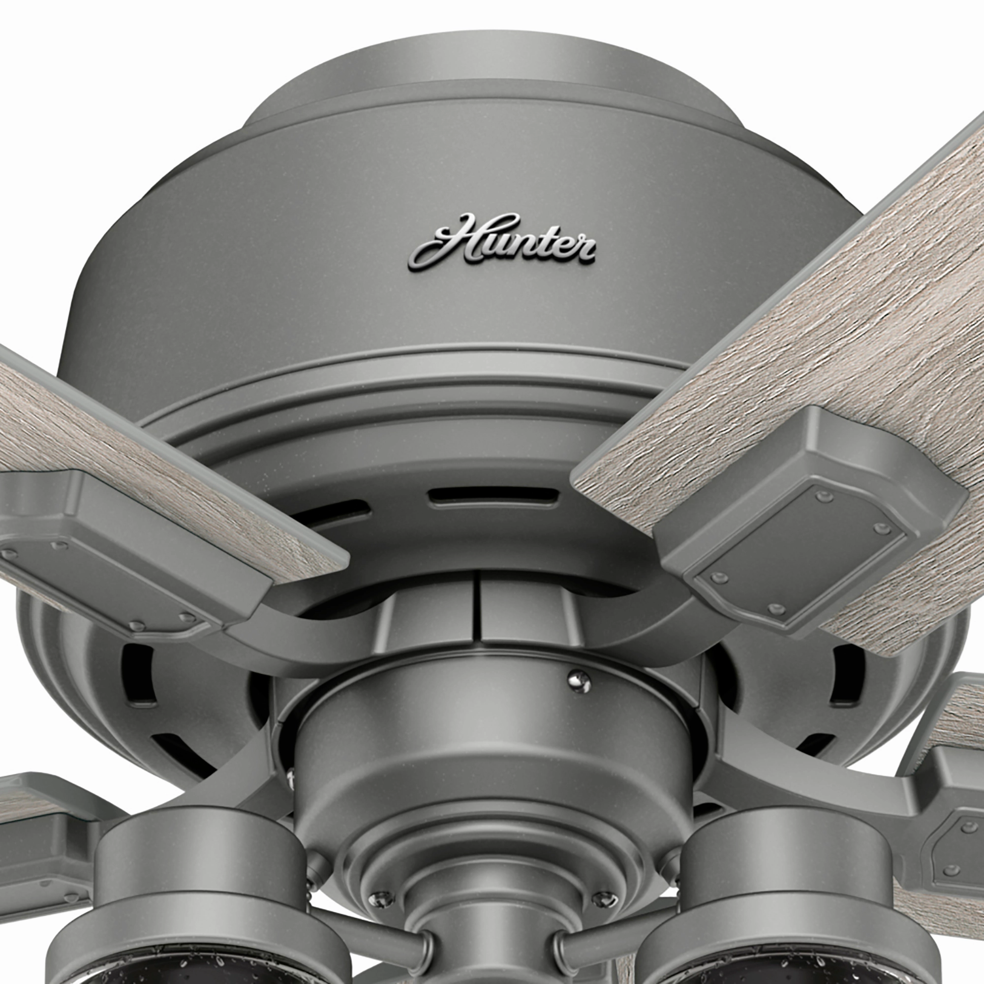 Hartland 44"Ceiling Fan Matte Silver