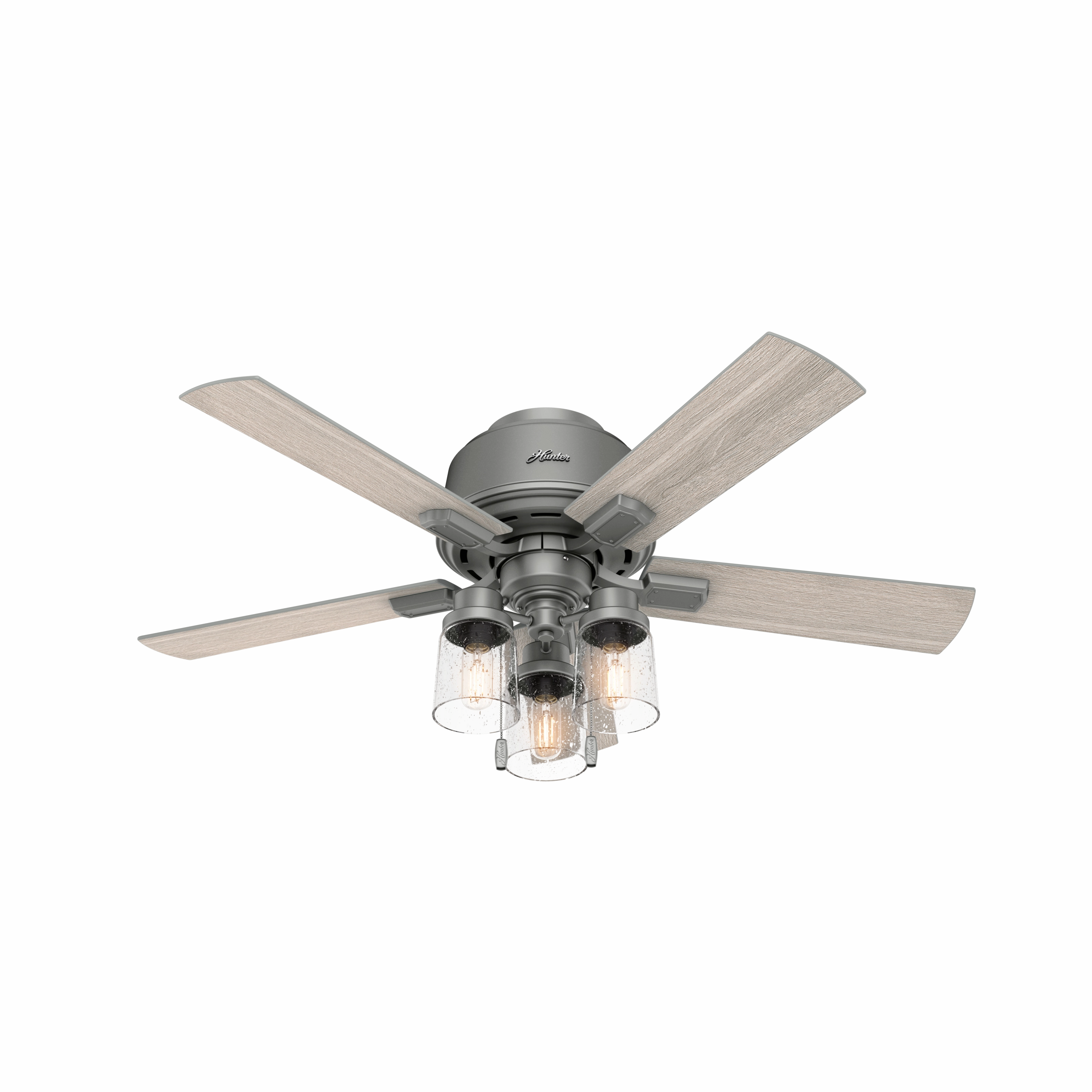 Hartland 44"Ceiling Fan Matte Silver