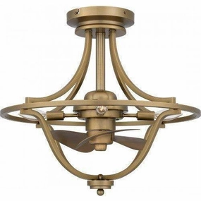 Harvel 4-Light Fandelier quiet ceiling fans with remote control