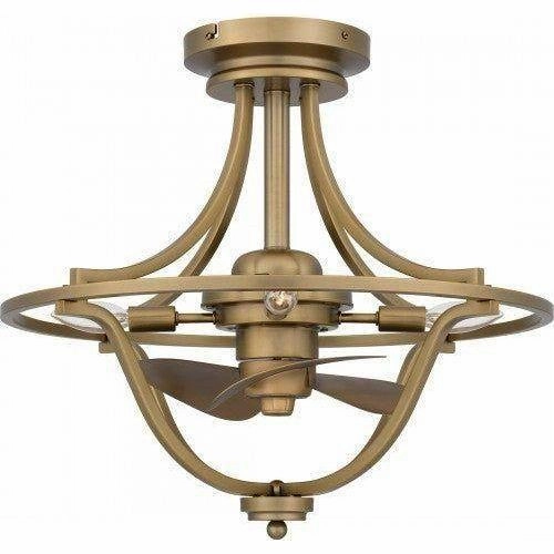 Harvel 4-Light Fandelier quiet ceiling fans with remote control