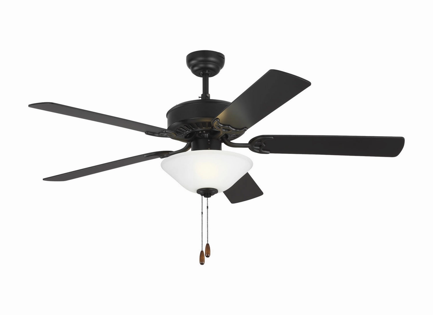 Haven 52 LED 2 52" Ceiling Fan in Matte Black adjustable indoor fans for better cooling