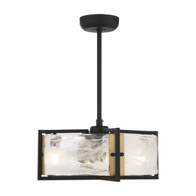Hayward 4-Light Fan D'Lier quiet ceiling fans with remote control
