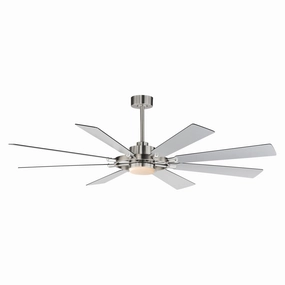 Helm 72" Indoor Fan with LED Light Kit led ceiling fans with light and remote