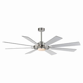 Helm 72" Indoor Fan with LED Light Kit ceiling fans with integrated LED lighting