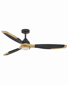 Hinkley Aileron | Outdoor Ceiling Fan with 16W LED & HIRO Control - 6 Speed Reversing Energy-efficient ceiling fan with remote