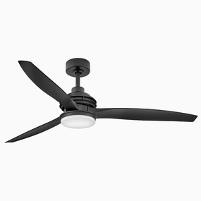 Hinkley Artiste | Outdoor Ceiling Fan with 16W LED & HIRO Control - 6 Speed Reversing Energy-efficient ceiling fan with remote