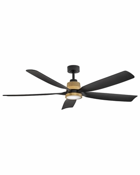 Hinkley Bodin | Outdoor Ceiling Fan with 16W LED & HIRO Control - 6 Speed Reversing Energy-efficient ceiling fan with remote