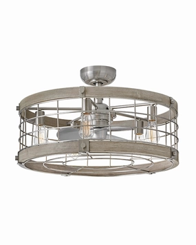 Hinkley Fan Bryce 27" Fandelier with 30W LED and Hiro Control chandelier ceiling fans for elegant decor