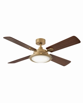 Hinkley Fan Collier 54" Smart Indoor DC LED Ceiling Fan with Hiro Control Energy-efficient ceiling fan with remote