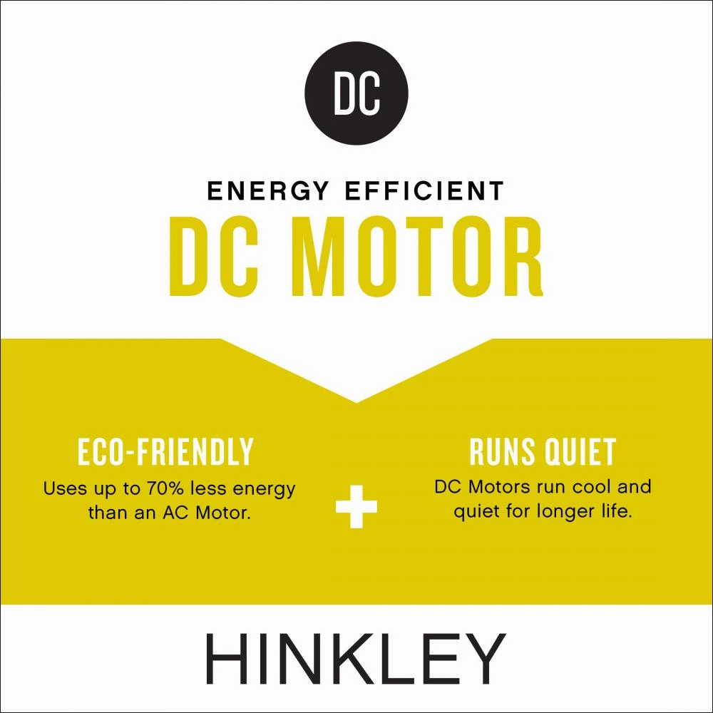 Hinkley Fan Iver 56" Smart Outdoor DC with 16WLED Ceiling Fan with Hiro Control