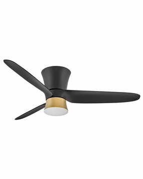 Hinkley Fan Neo 52" Smart Outdoor DC 16WLED Flushmount Ceiling Fan with Hiro Control Energy-efficient ceiling fan with remote