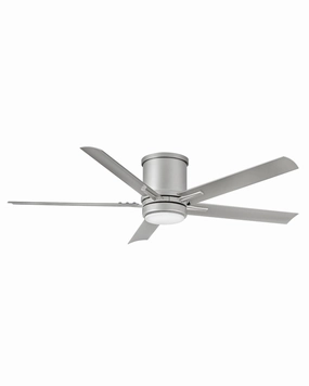 Hinkley Fan Vail Flushmount 52" Smart Outdoor DC 16W LED Ceiling Fan with Hiro Control Energy-efficient ceiling fan with remote