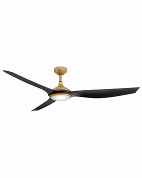 Hinkley Talan | Outdoor Ceiling Fan with 16W LED & HIRO Control - 6 Speed Reversing Energy-efficient ceiling fan with remote