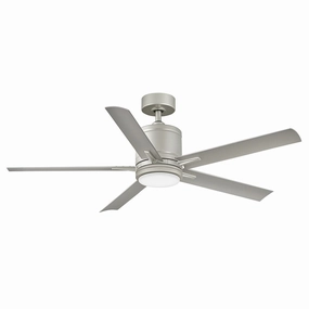 Hinkley Vail | Outdoor Ceiling Fan with 16W LED & HIRO Control - 6 Speed Reversing Energy-efficient ceiling fan with remote