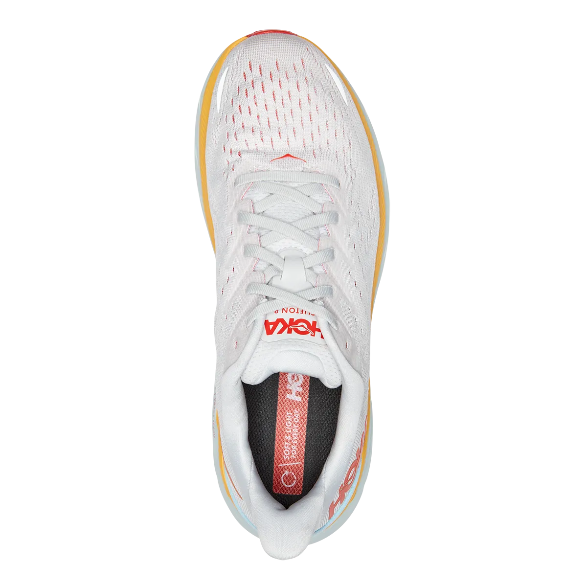 Hoka Clifton 8 - Nimbus Cloud - Blanc de Blanc