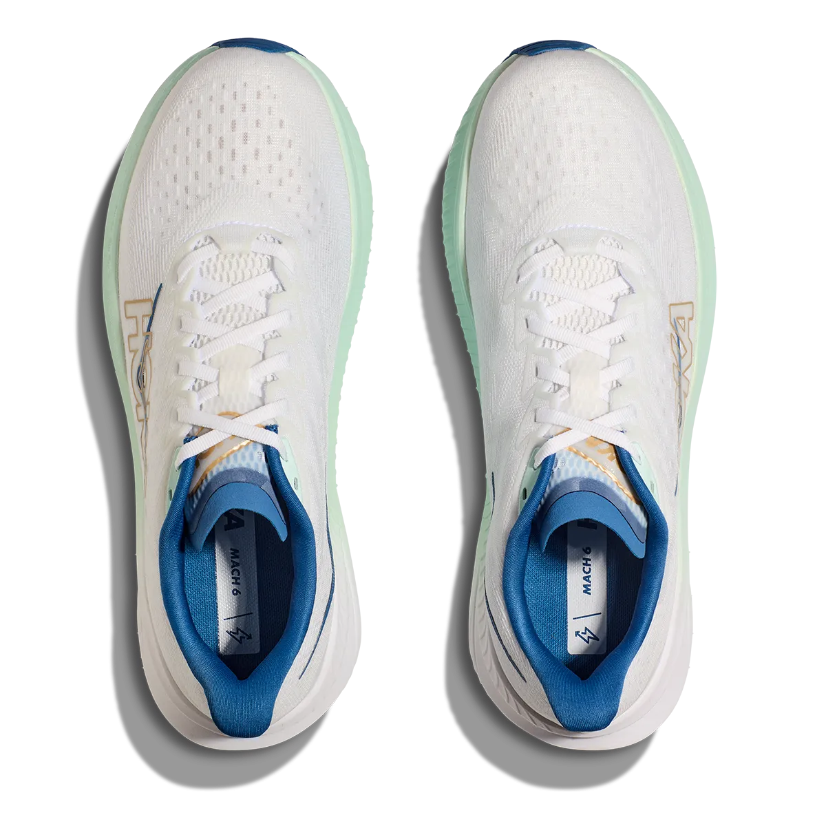 Hoka Mach 6 - Frost - Gold