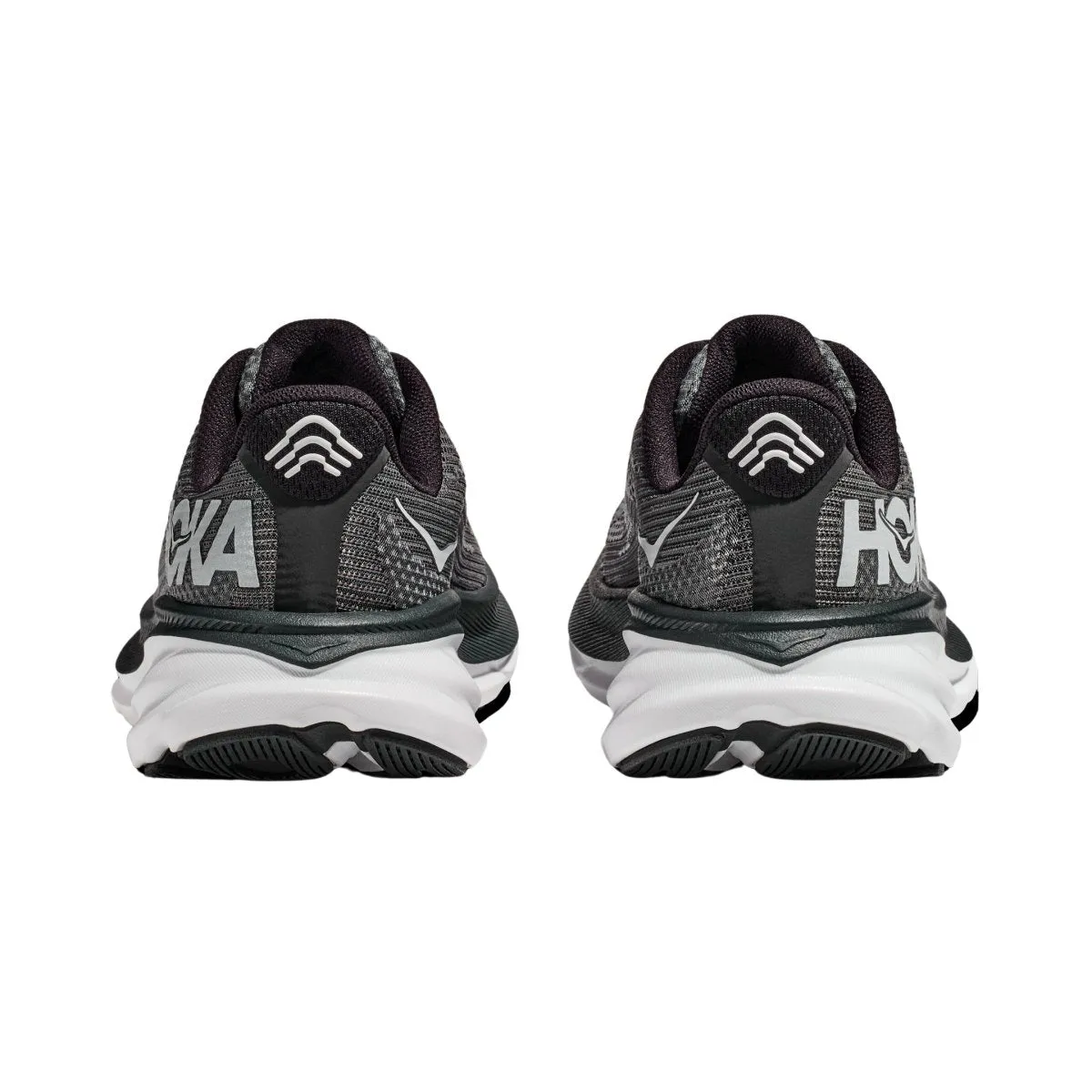 Hoka One One Kid's (Grade School) Clifton 9 Black/White Hoka One One Shoes