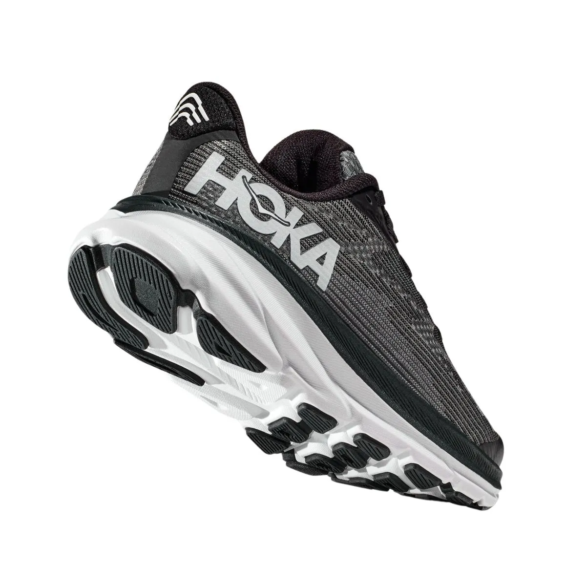 Hoka One One Kid's (Grade School) Clifton 9 Black/White Hoka One One Shoes
