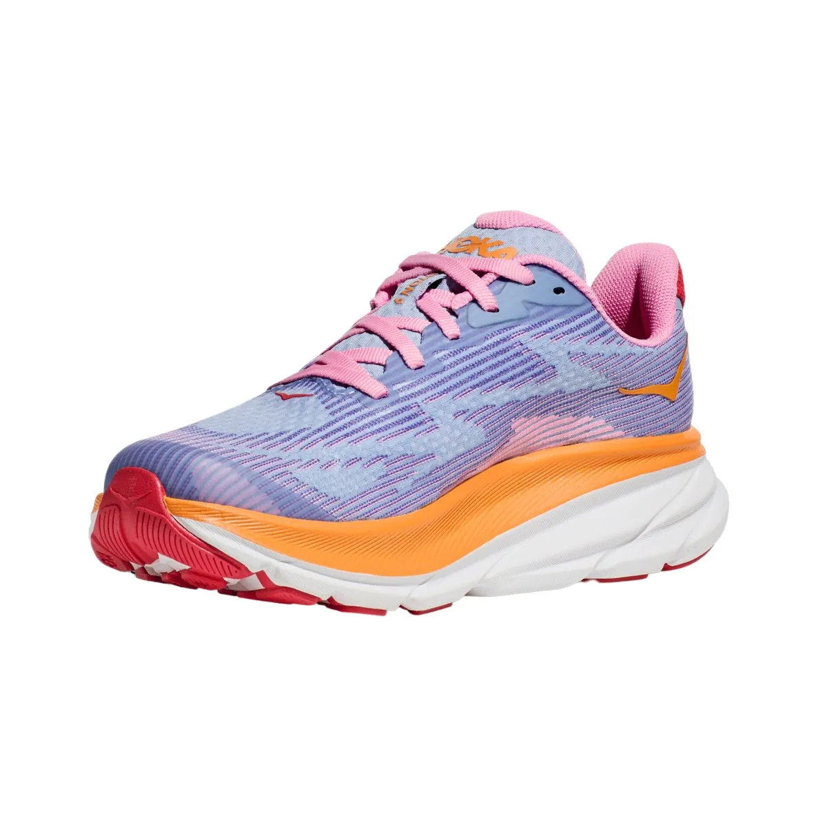 Hoka One One Kid's (Grade School) Clifton 9 Peony/Mirage Hoka One One Shoes