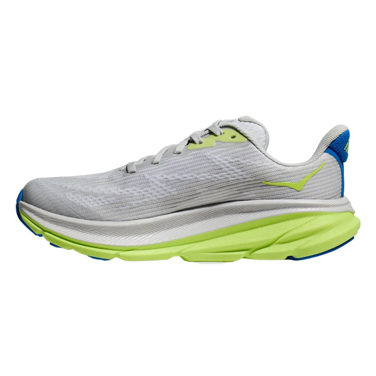Hoka One One Kid's (Grade School) Clifton 9 Stardust/Electric Cobalt Hoka One One Shoes