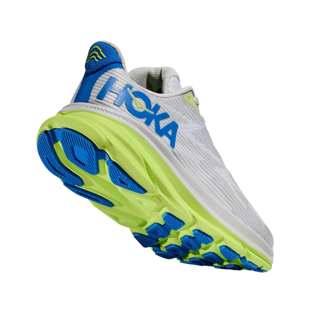 Hoka One One Kid's (Grade School) Clifton 9 Stardust/Electric Cobalt Hoka One One Shoes